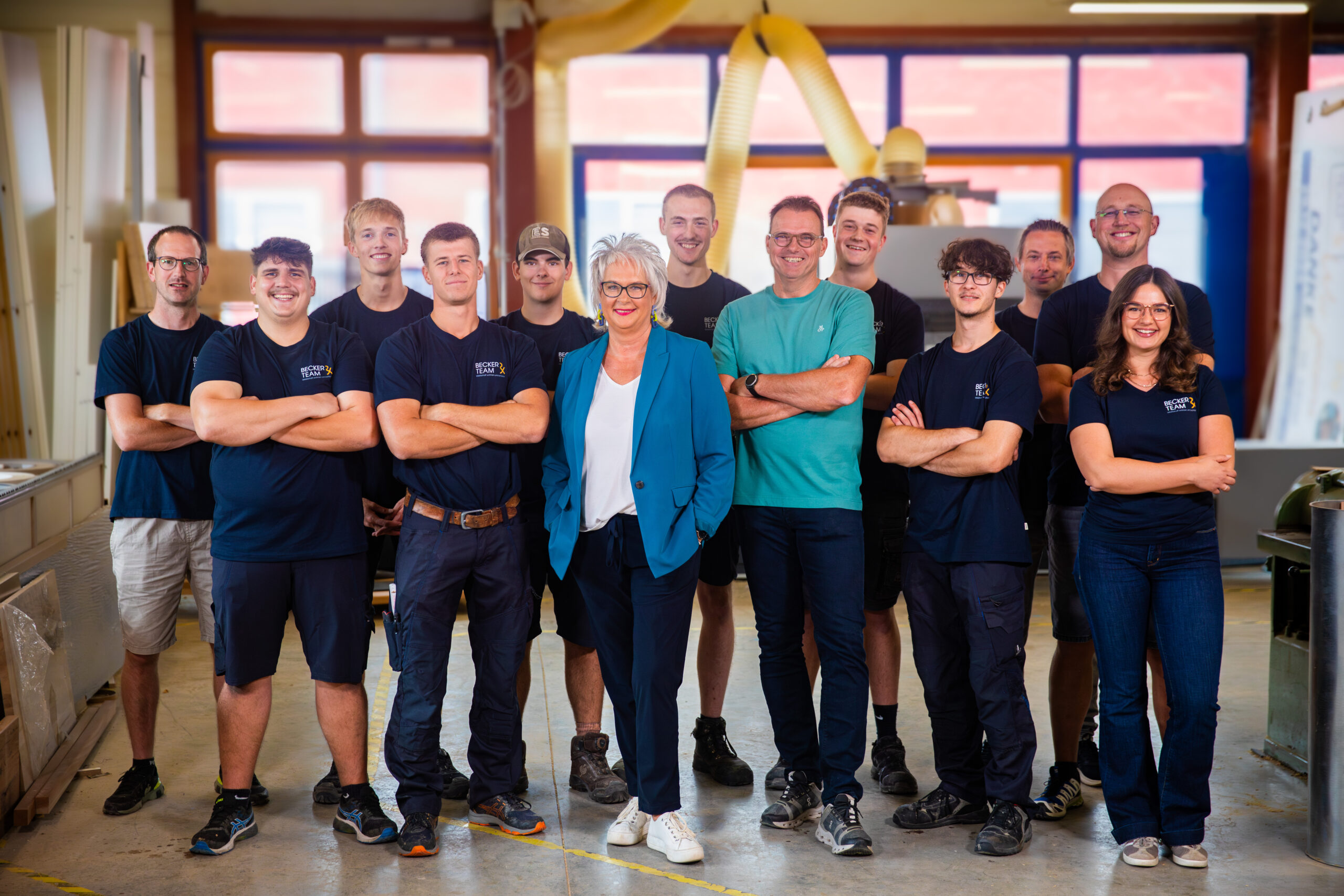 Schreinerei Becker&Team Teamfoto